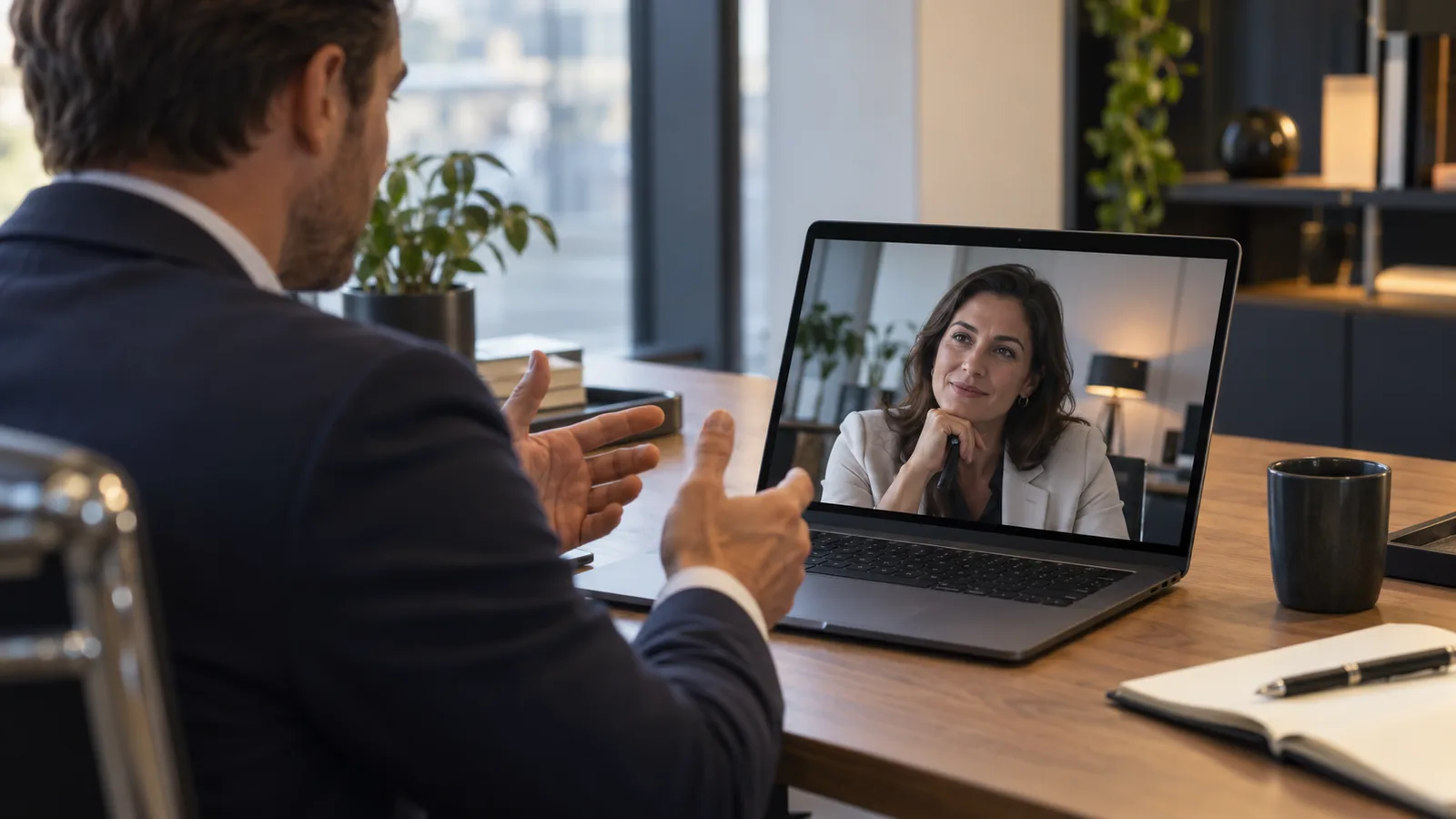Illustrative sales conversation practice with a virtual customer